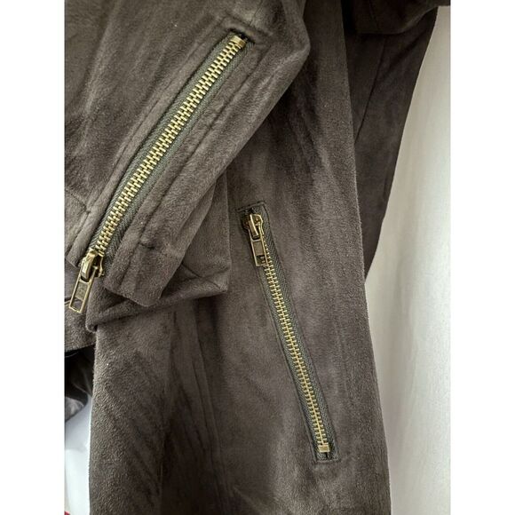 Cupcakes and Cashmere Open Jacket Black Zipper pockets Zipper Sleeves - Picture 3 of 3